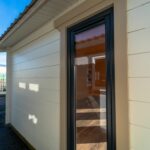 exterior of a garden cabin