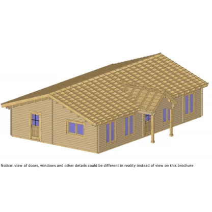 Kylmore Log Cabin Model