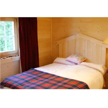 Two Bedroom Log Cabin Bedroom