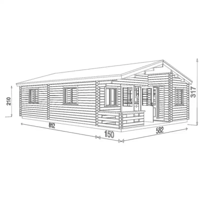 Waterford log cabin measurements