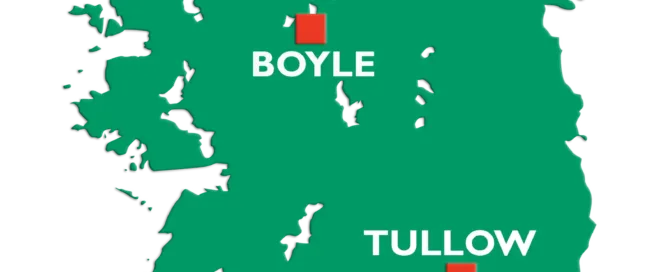 Log Cabins Showrooms Map