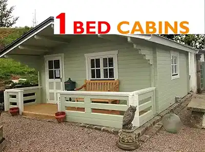 One Bedroom Log Cabins Ireland