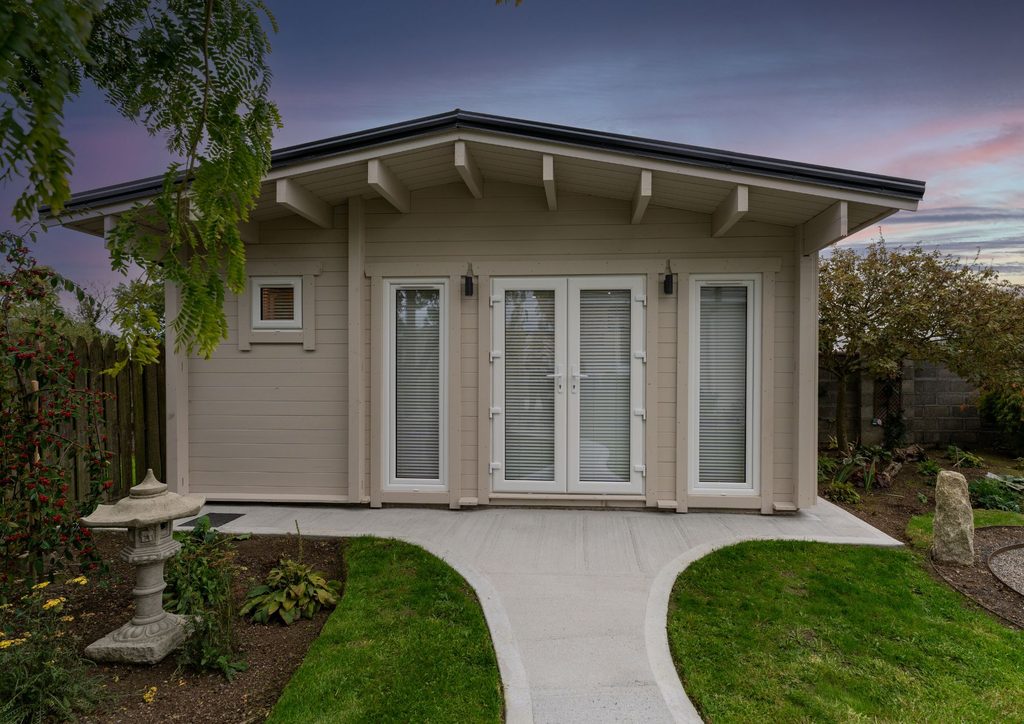 Copy of Blue Yellow Geometric Blank A4 Document Horizontal 1 1