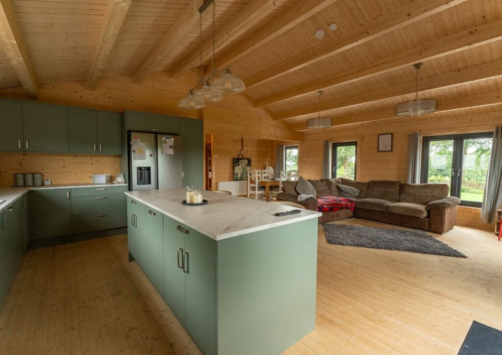 Copy of Blue Yellow Geometric Blank A4 Document Horizontal 1 3